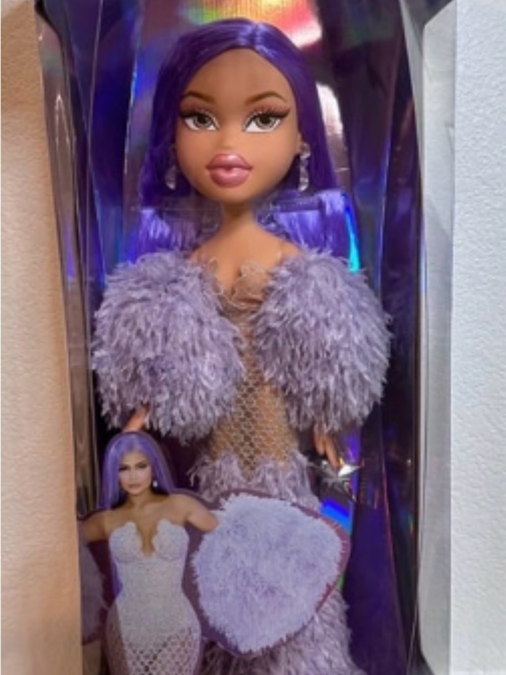 Bratz Collector Doll in Lavender Glam Gown